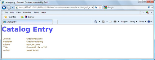 Finding an Entity instance