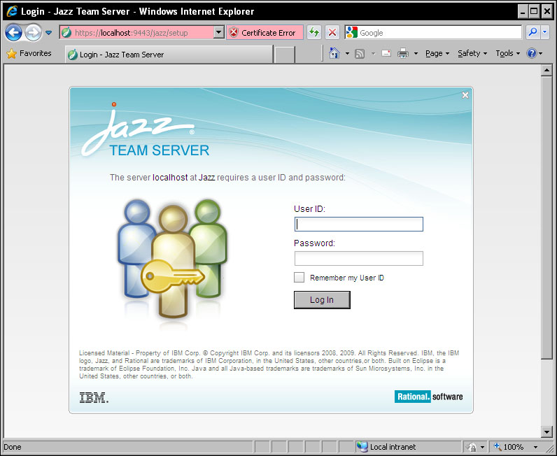 Setting up the server