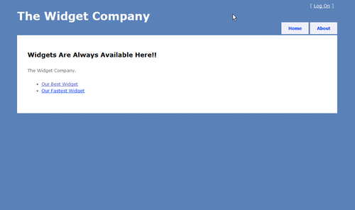What will our sample enterprise application do