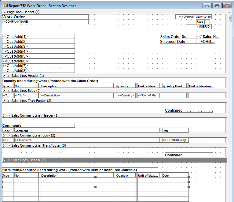 2. Creating a Report in the Classic Client | Microsoft Dynamics NAV ...
