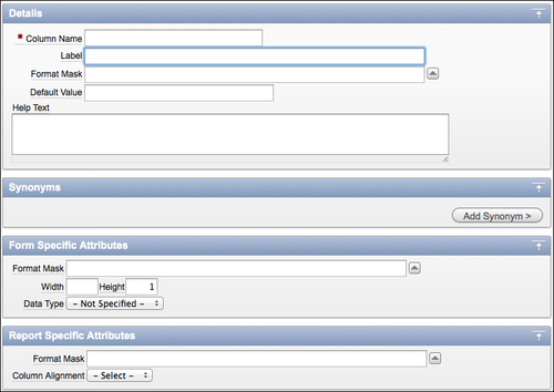 Creating User Interface Defaults