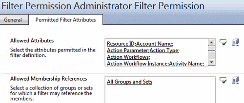 Filter Permissions