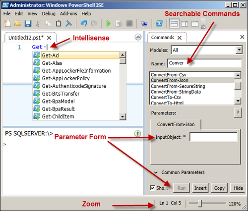 Notable PowerShell V3 features