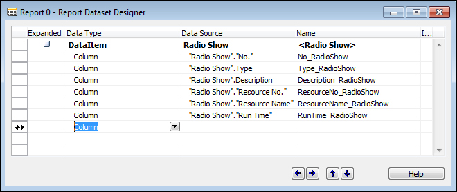 Creating a List Report