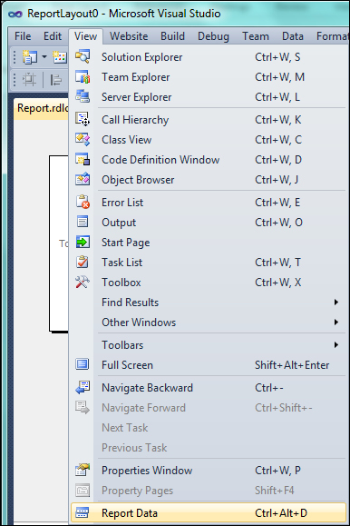 Creating a List Report