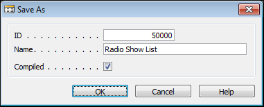 Creating a List Report