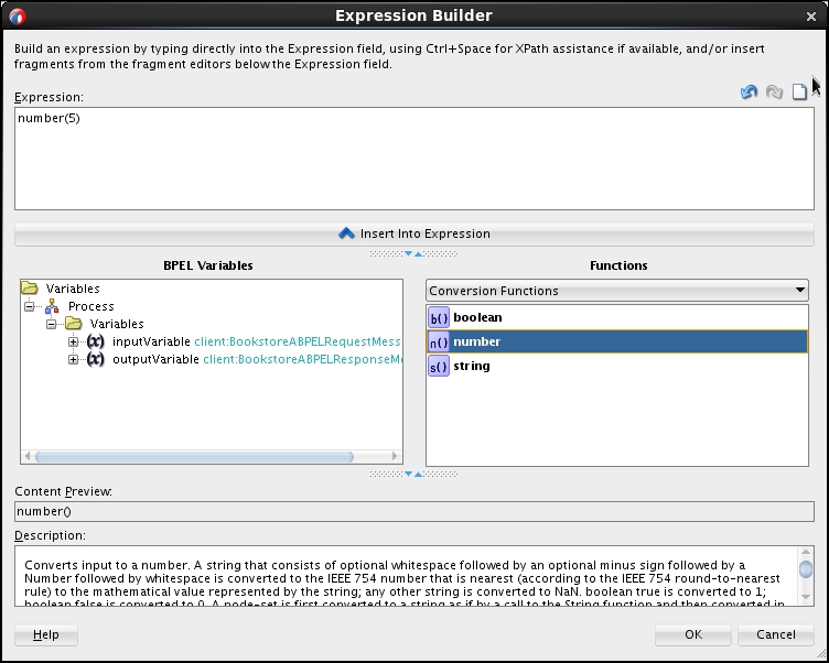Time for action – implementing the BPEL process