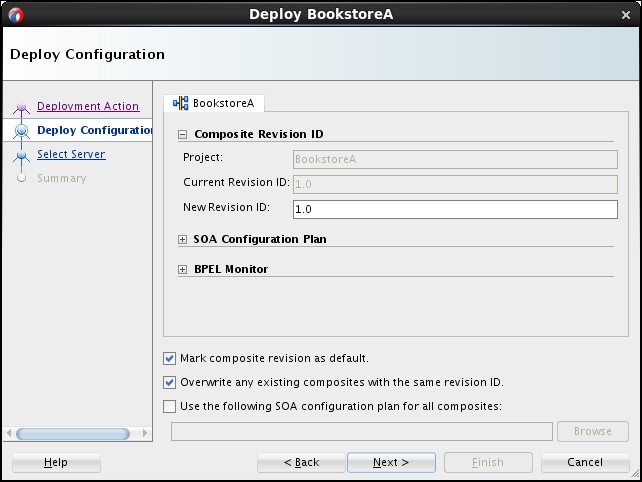 Time for action – deploying the BPEL process