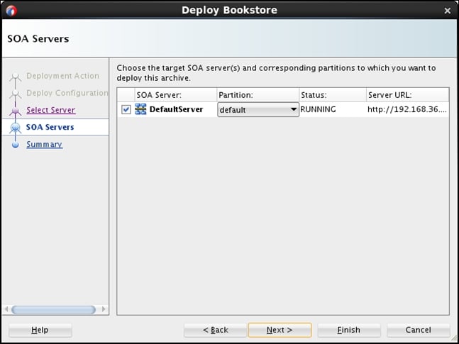 Time for action – deploying the BPEL process