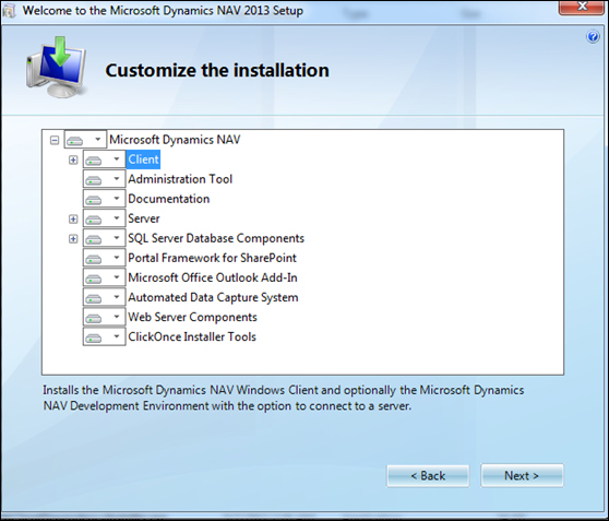 A quick overview of the additional contents of the installation files for Dynamics NAV