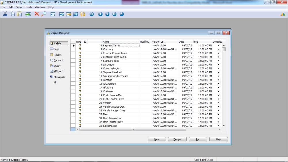 Microsoft Dynamics NAV 2013 Development Environment
