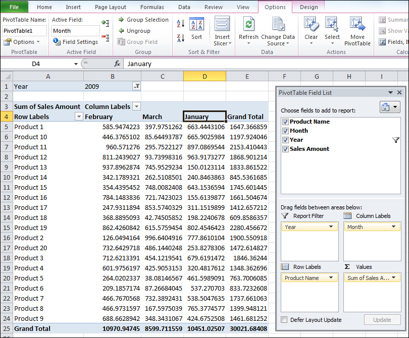 Creating a flexible reporting solution