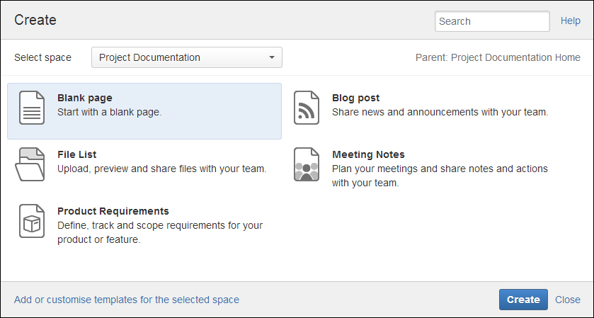 3. Creating Content | Atlassian Confluence 5 Essentials