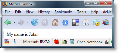 Setting page defaults