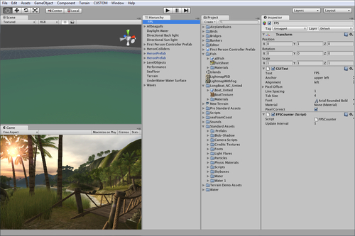 Explore Demo island