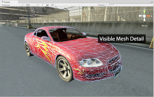 Polygons, edges, vertices, and meshes