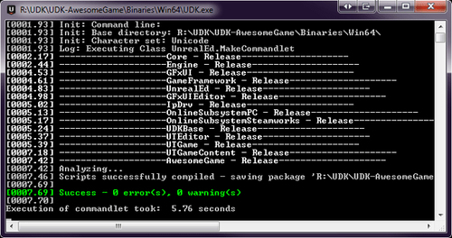 Time for action – Compiling and testing AwesomeActor