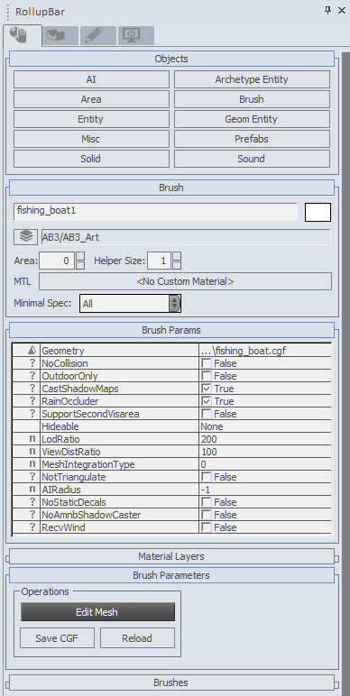 Time for action – selecting and browsing objects