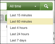 Using the time picker
