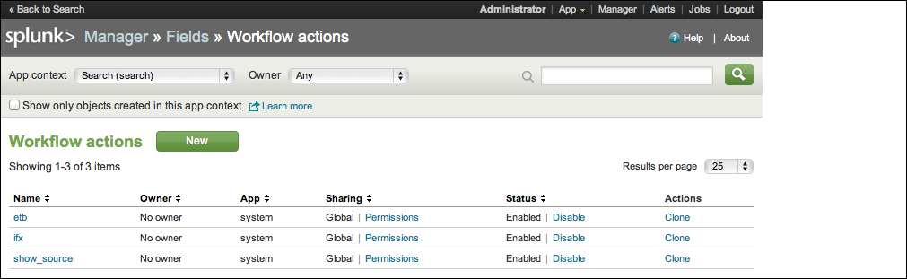 Using Manager