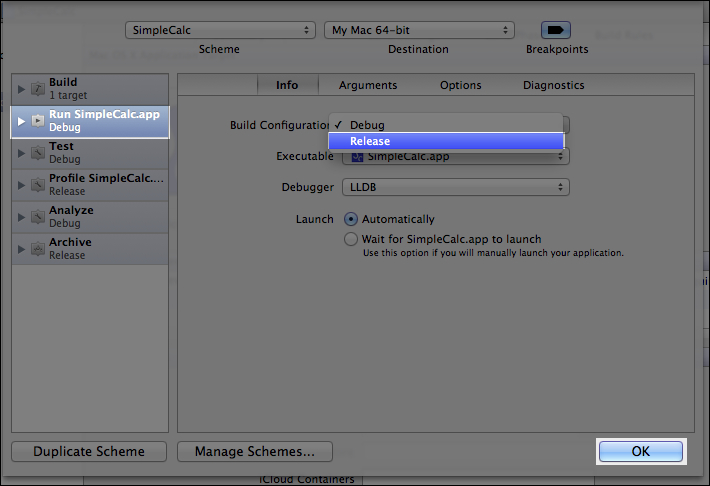 Time for action – building and installing the SimpleCalc App