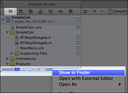 Time for action – building and installing the SimpleCalc App