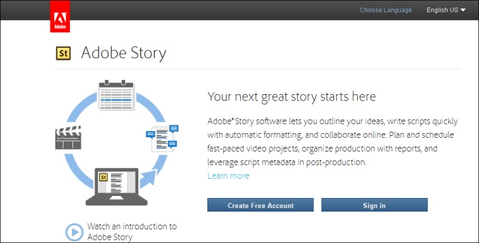 Instant Adobe Story Starter