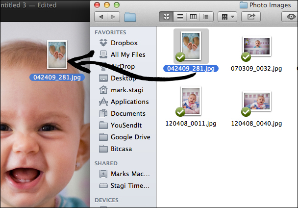 Starting with a new blank image and importing files