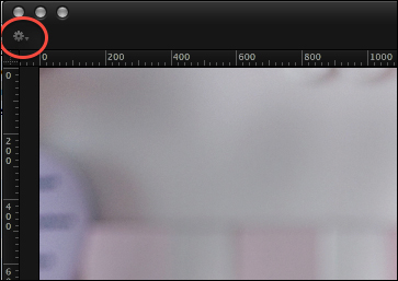 Tool options and info bar