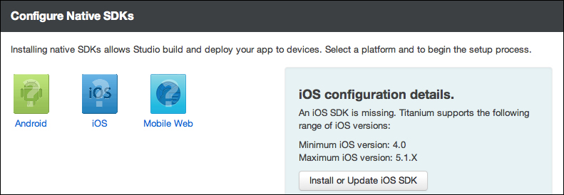 Installing the Android SDK