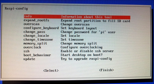 Setting up the Raspberry Pi