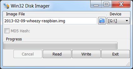 Preparing an SD card manually