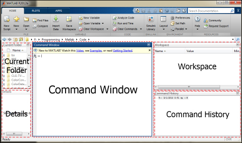 Default subwindows of the environment
