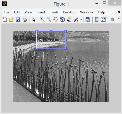 Time for action – cropping and resizing an image, then saving it as BMP