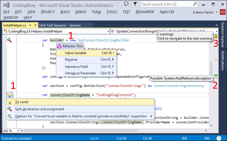 install resharper visual studio 2022