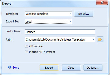 Creating Templates with Artisteer | Web Development | eBook