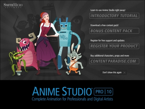 text layers not appearing in anime studio pro 10