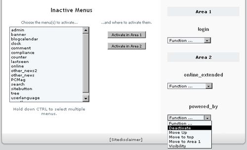 Customizing Layout
