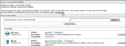 The Poll Plugin